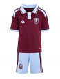 Aston Villa Ian Maatsen #22 Hjemmedraktsett Barn 2026-27 Korte ermer (+ bukser)